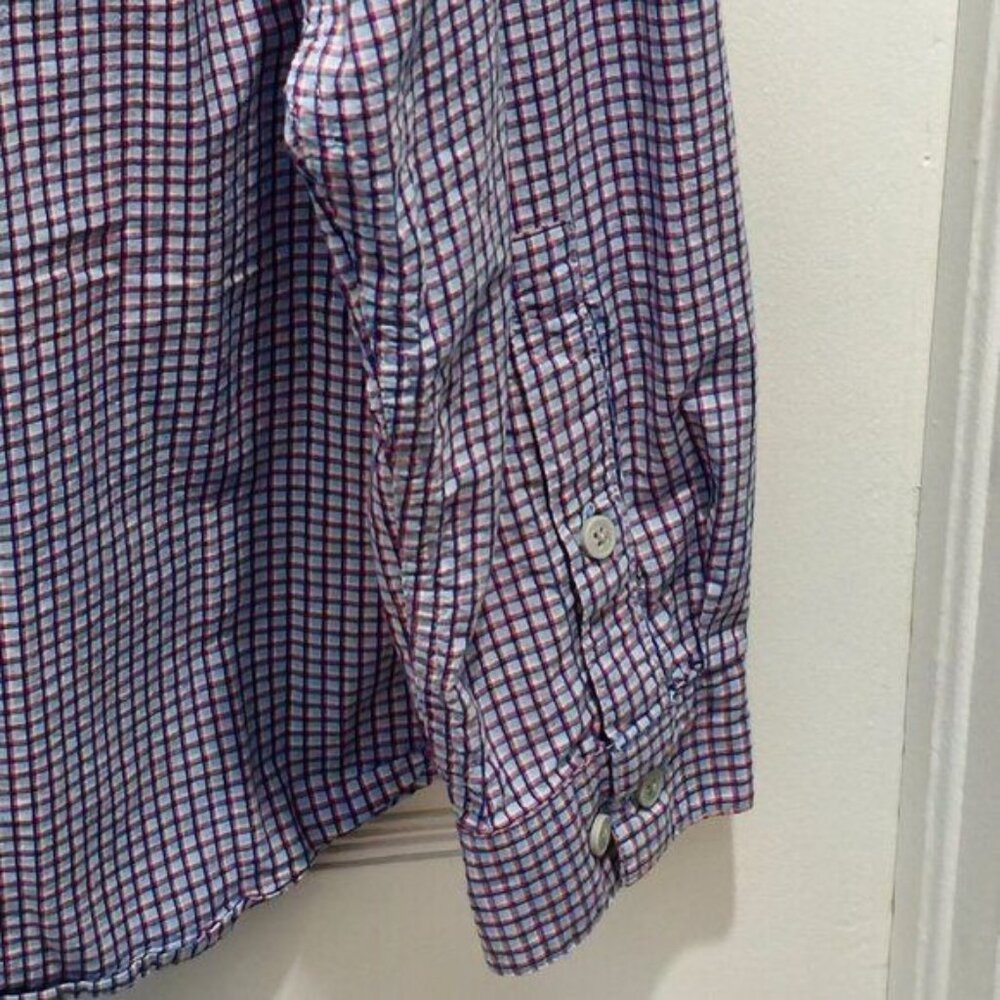 Columbia Long Sleeve Casual Button Checkered Shirt - LARGE - Picture 11 of 12